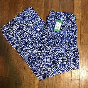 NWT M Lilly Pulitzer 33” Bal Harbour Palazzo Pant